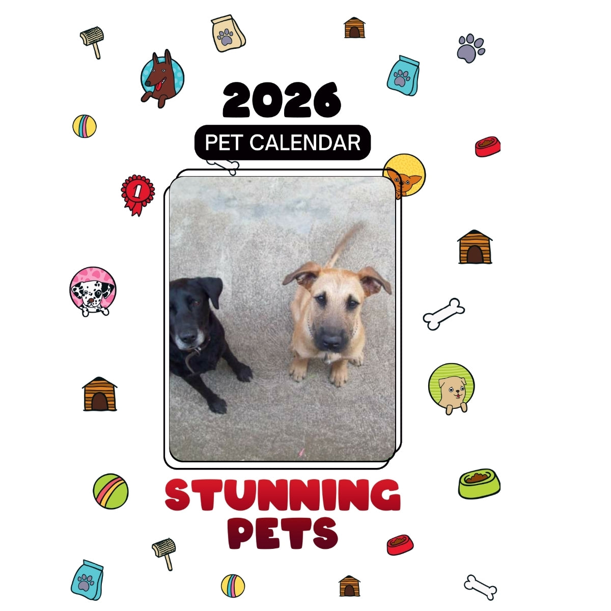 2 Headlines Stunning Pets: A 2026 Pet Calendar