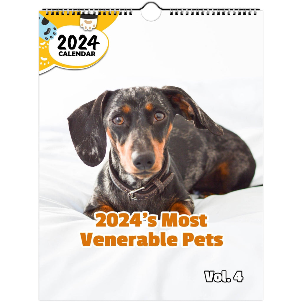 2024's Most Venerable Pets Volume Four: 2024 Wall Calendar (Published)