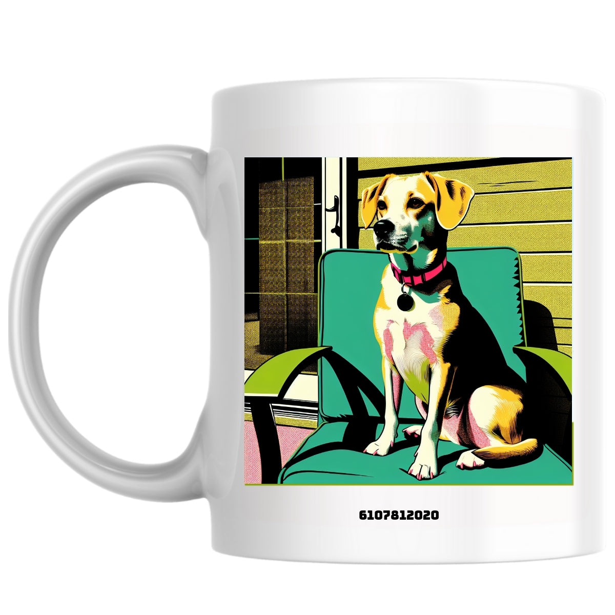6107812020 the Magnificent: Pop Art Coffee Mug