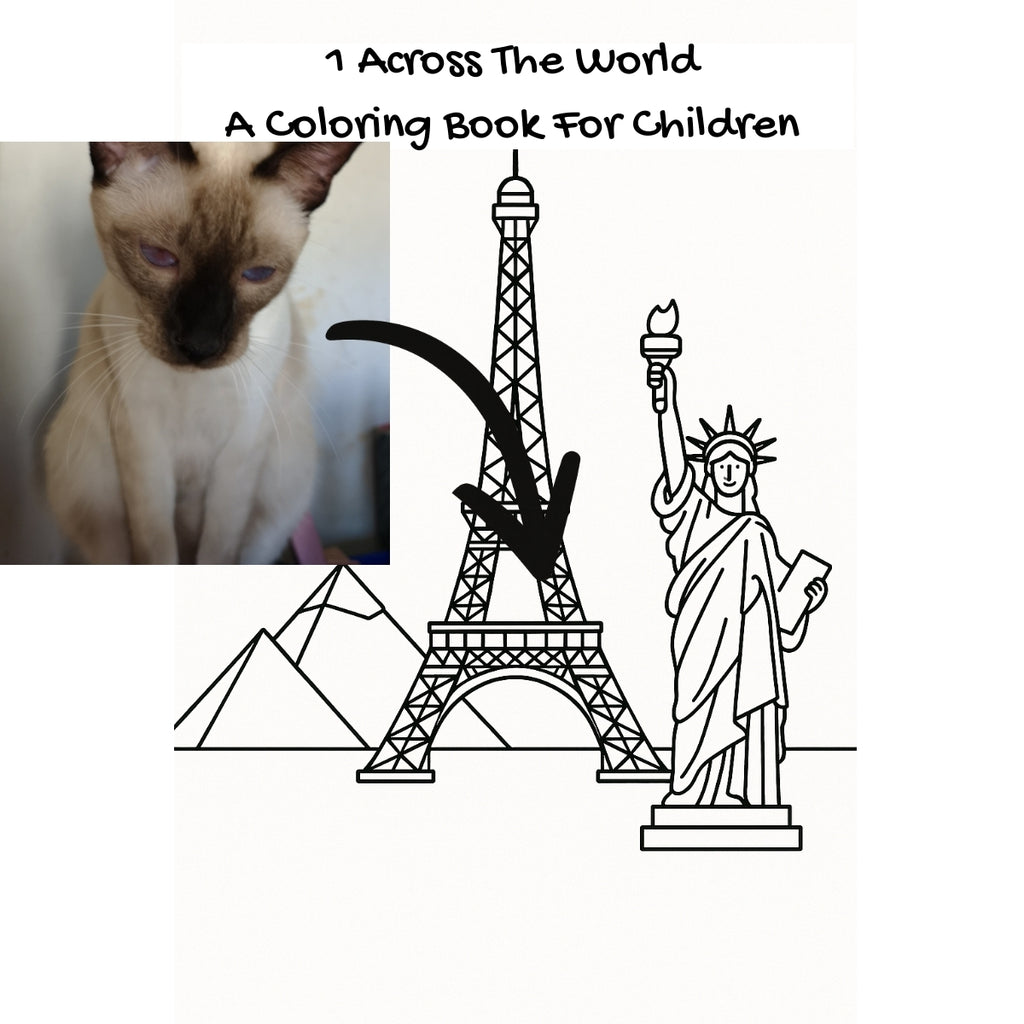 1 Across The World: A Coloring Book For Children