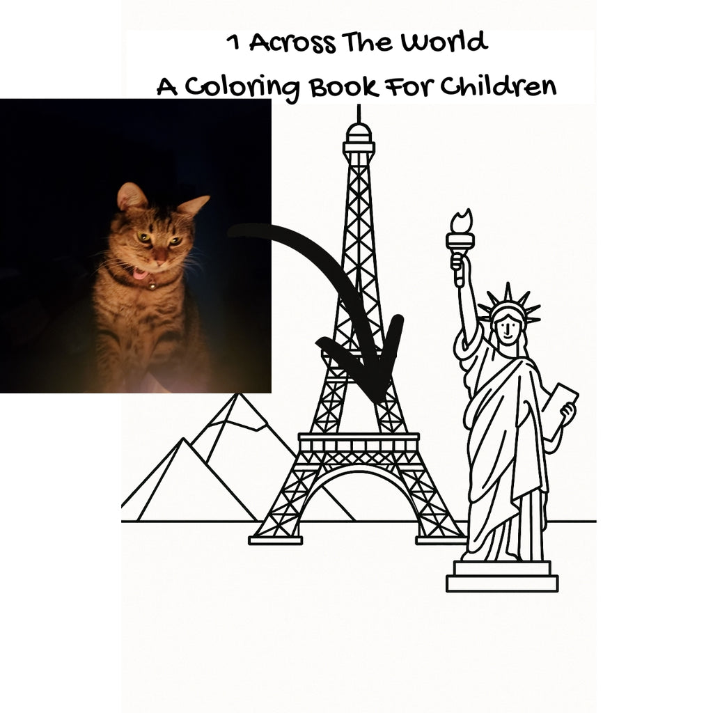 1 Across The World: A Coloring Book For Children