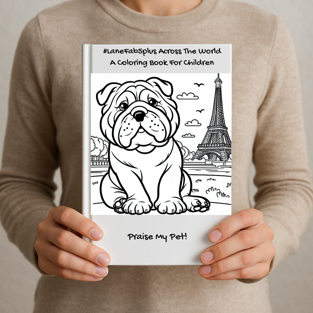 #LaneFab5plus Kid's Coloring Book Series (Subscription)