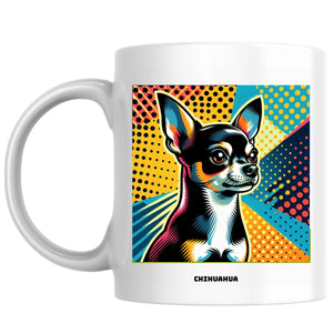 Chihuahua the Magnificent: Pop Art Coffee Mug