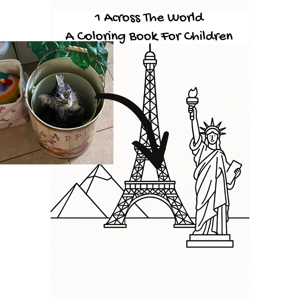 1 Across The World: A Coloring Book For Children