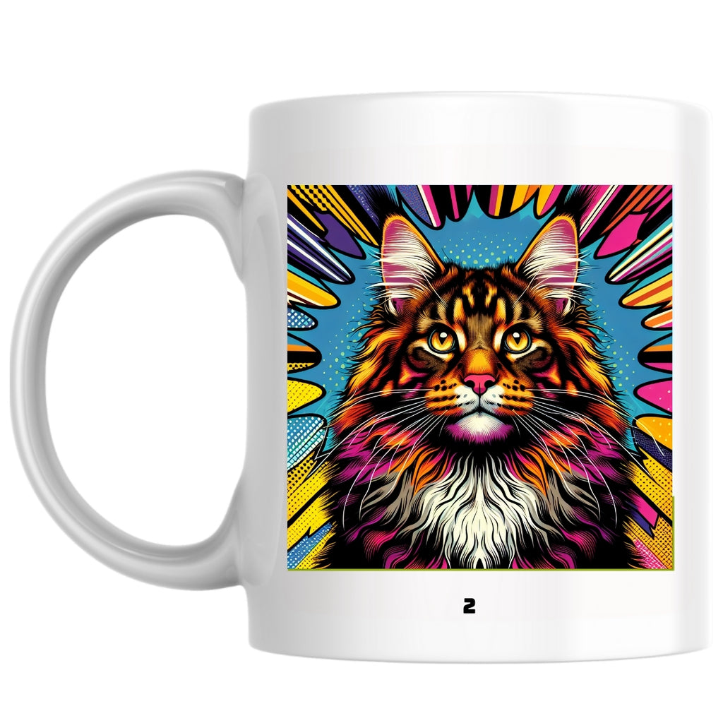 2 the Magnificent: Pop Art Coffee Mug