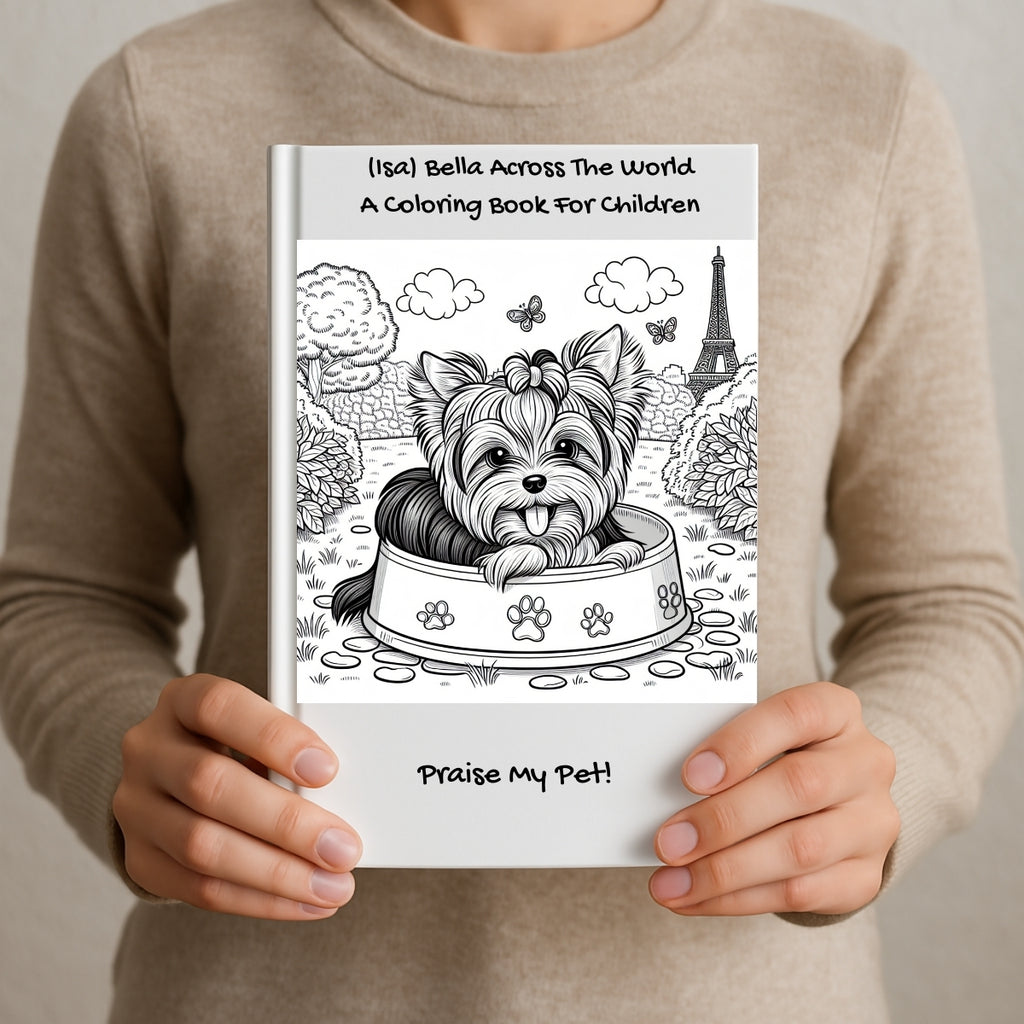 (Isa) Bella Across The World: A Coloring Book For Children