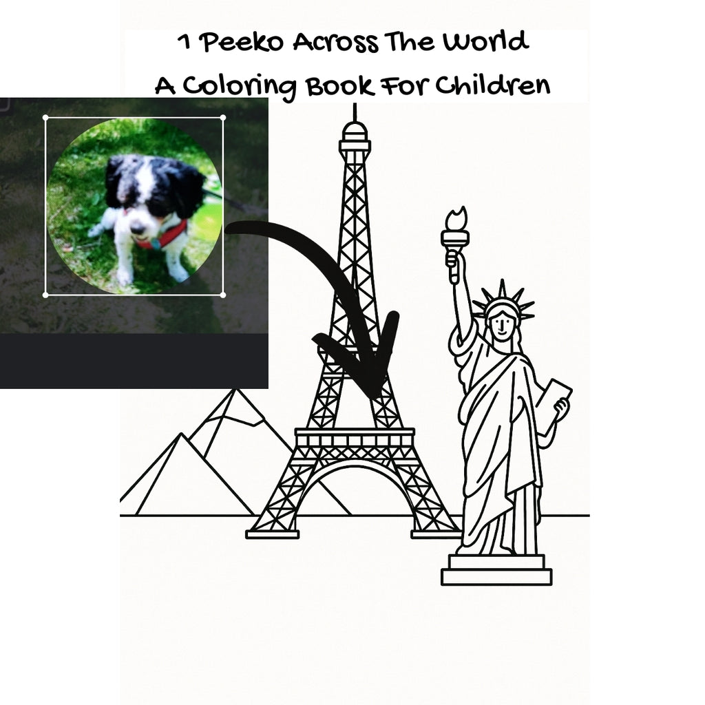 1 Peeko Across The World: A Coloring Book For Children