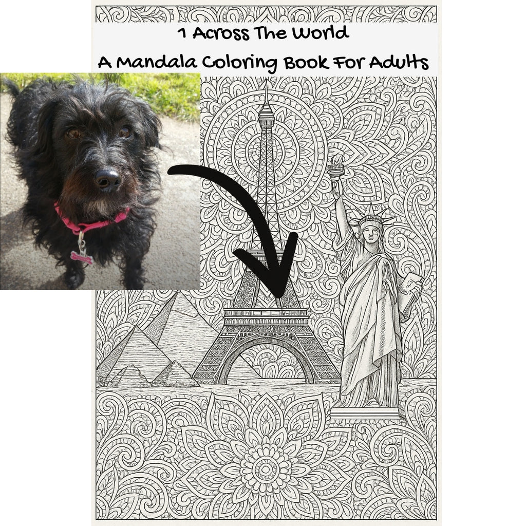 1 Across The World: A Mandala Coloring Book For Adults