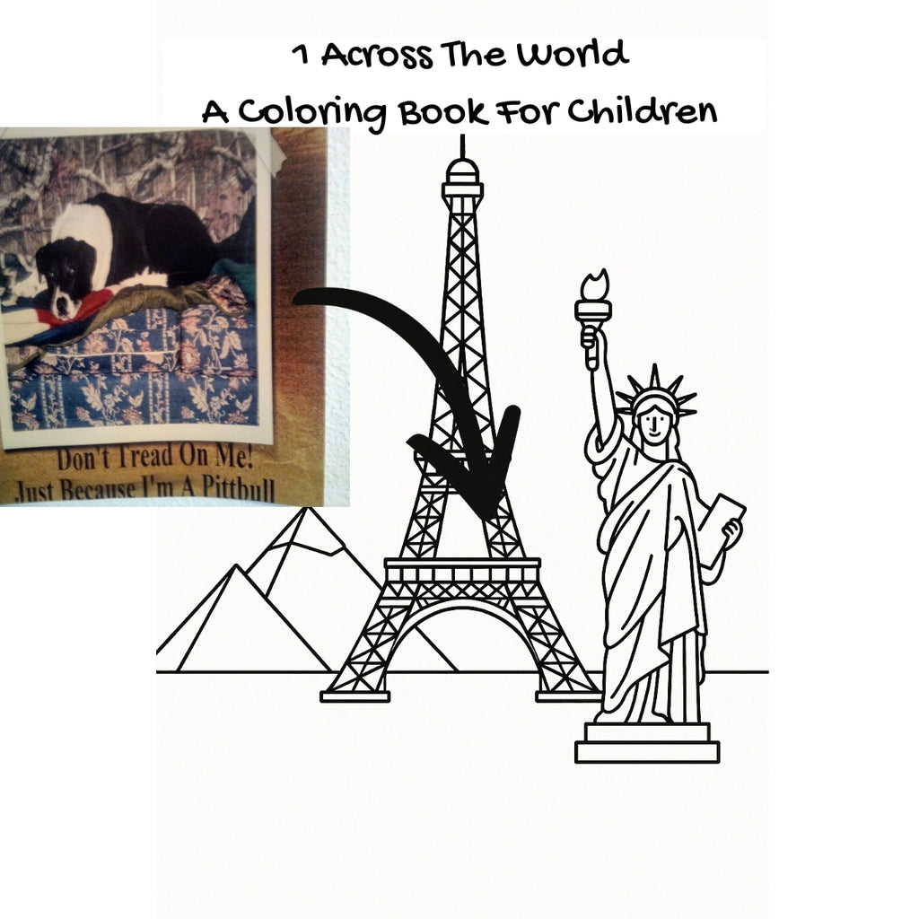 1 Across The World: A Coloring Book For Children