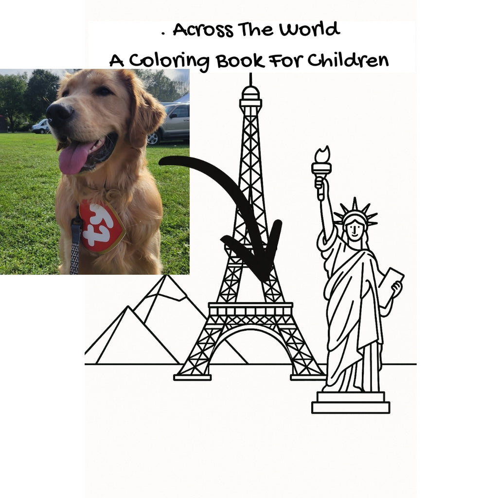 . Across The World: A Coloring Book For Children