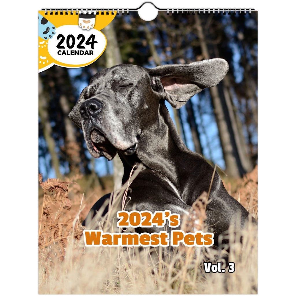 2024's Warmest Pets Volume Three: 2024 Wall Calendar (Published)