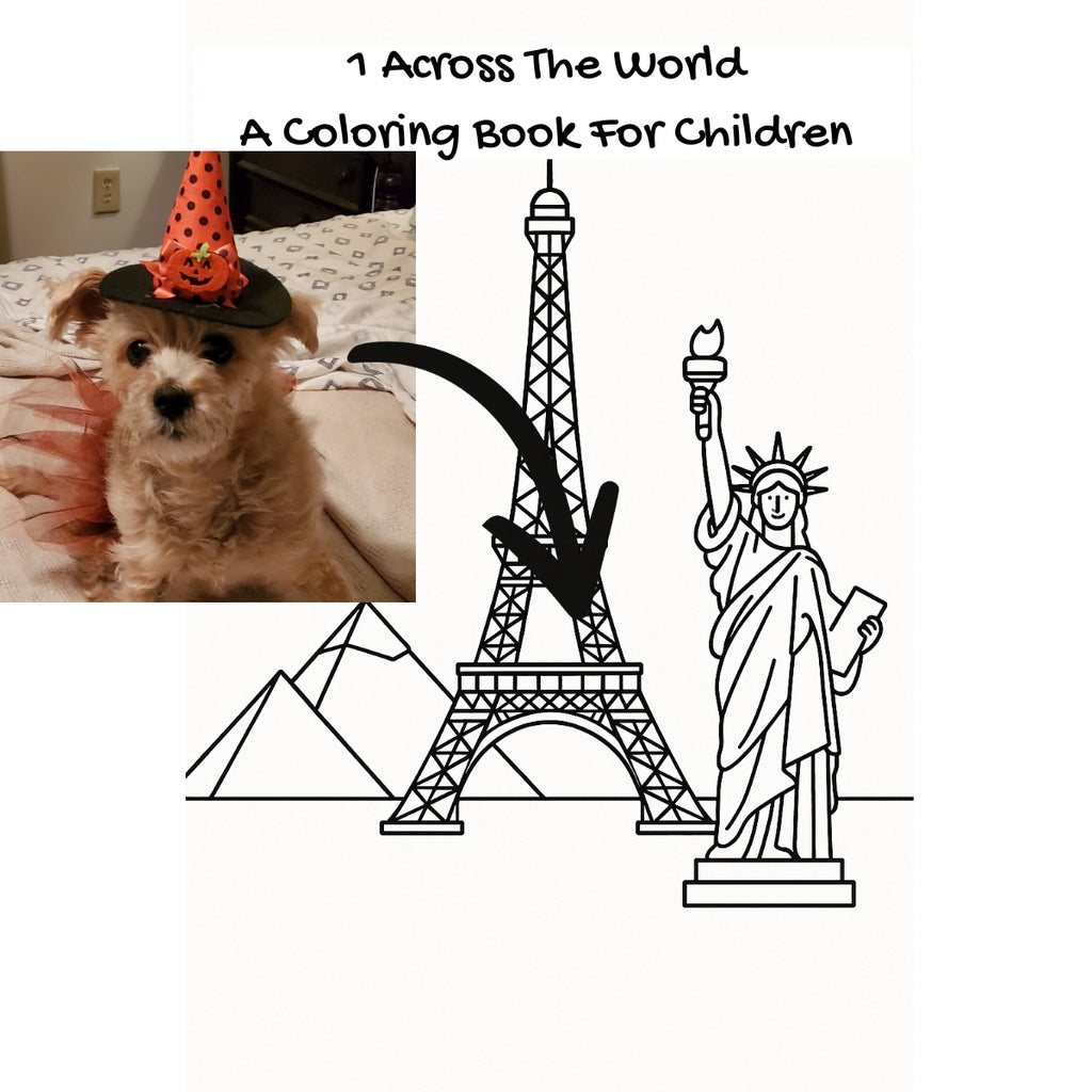 1 Across The World: A Coloring Book For Children