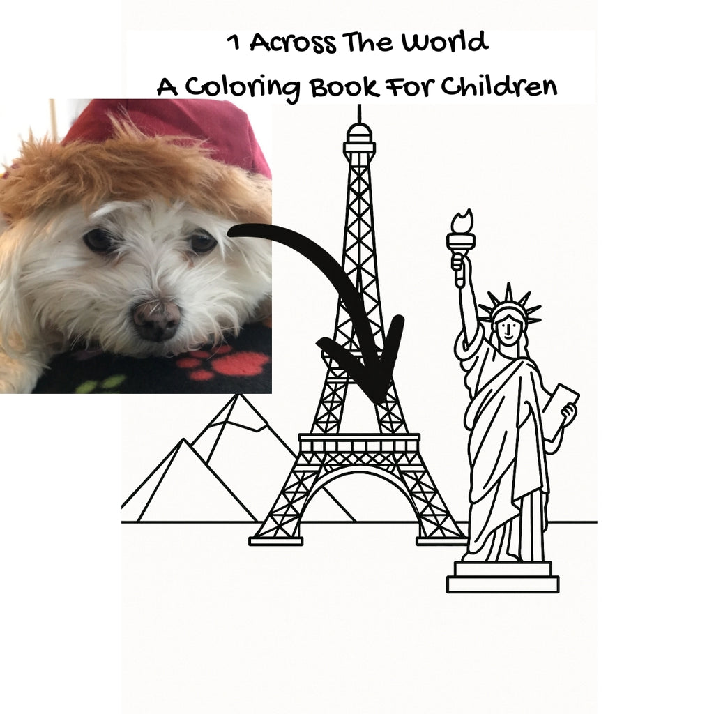 1 Across The World: A Coloring Book For Children