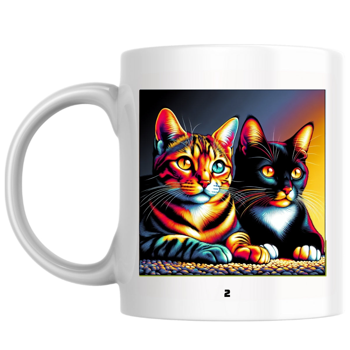 2 the Magnificent: Pop Art Coffee Mug