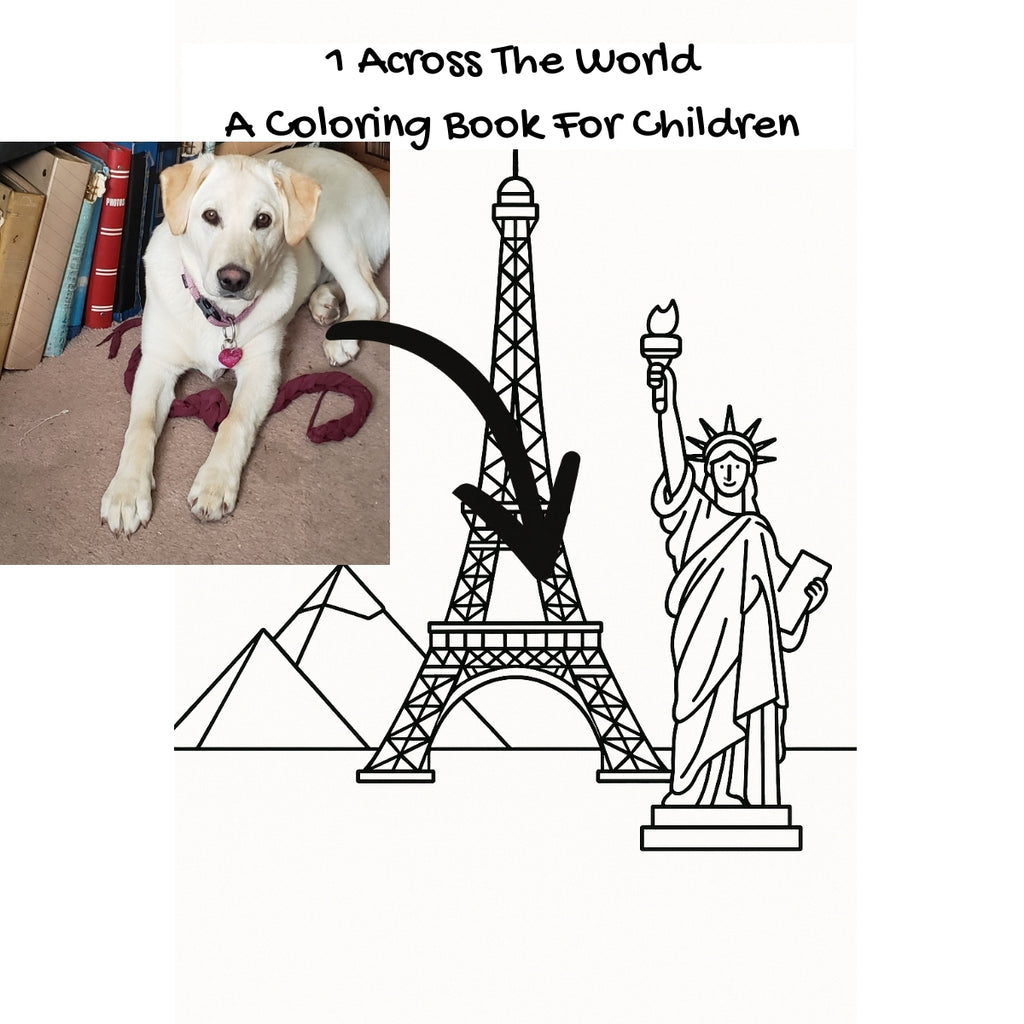 1 Across The World: A Coloring Book For Children