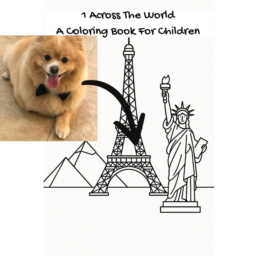 1 Across The World: A Coloring Book For Children