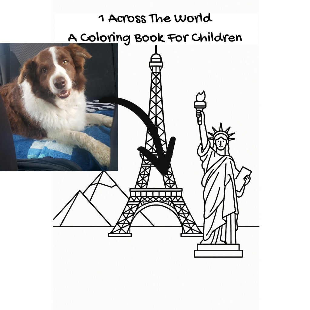 1 Across The World: A Coloring Book For Children