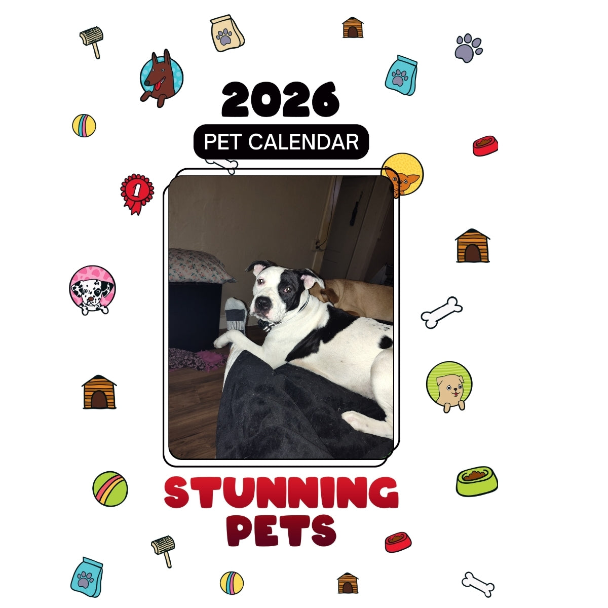 80'S Baby Headlines Stunning Pets: A 2026 Pet Calendar