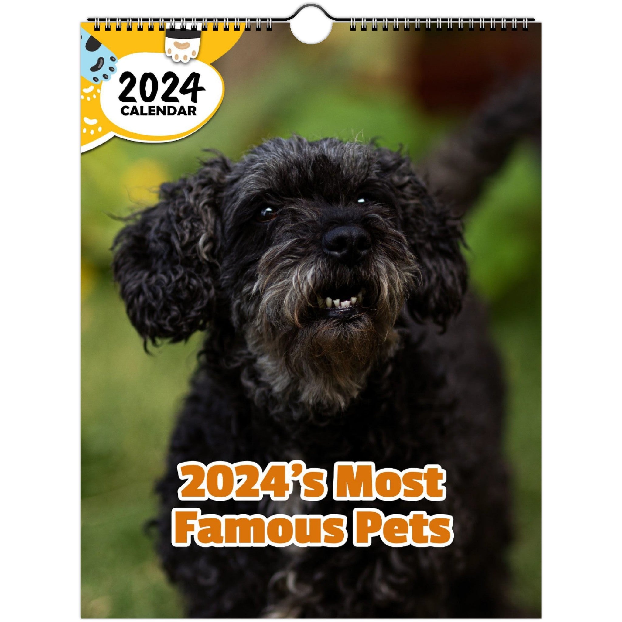 2024's Most Famous Pets: 2024 Wall Calendar (Published)
