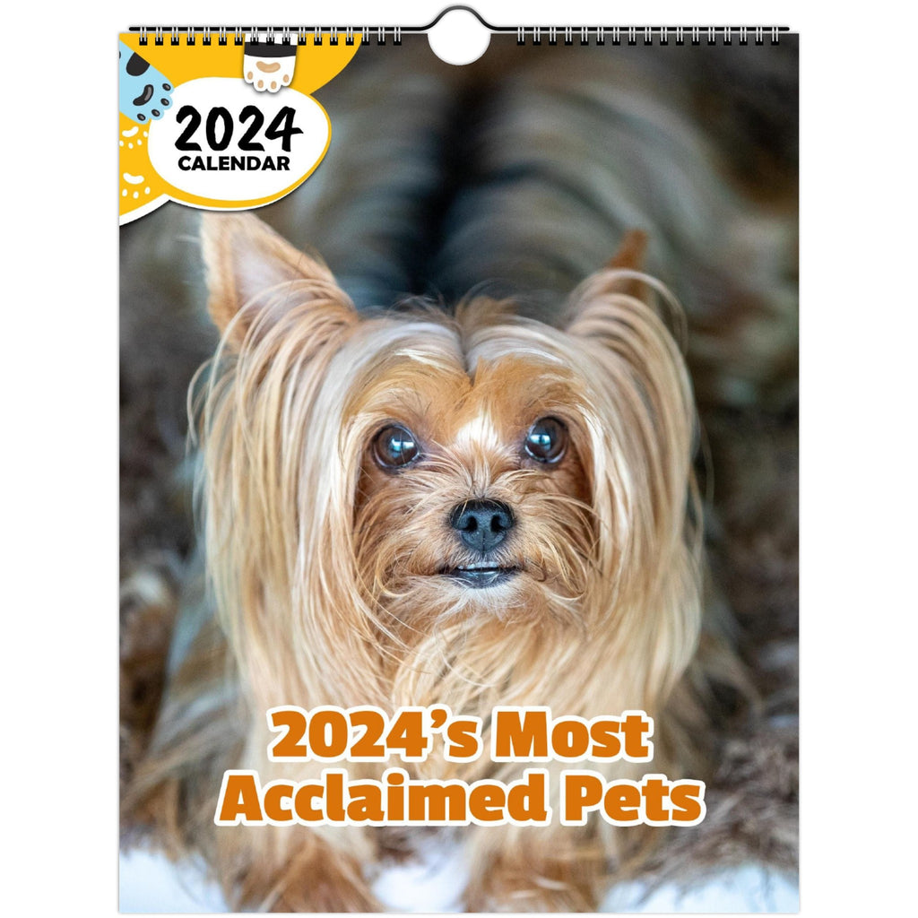 2024's Most Acclaimed Pets: 2024 Wall Calendar (Published)