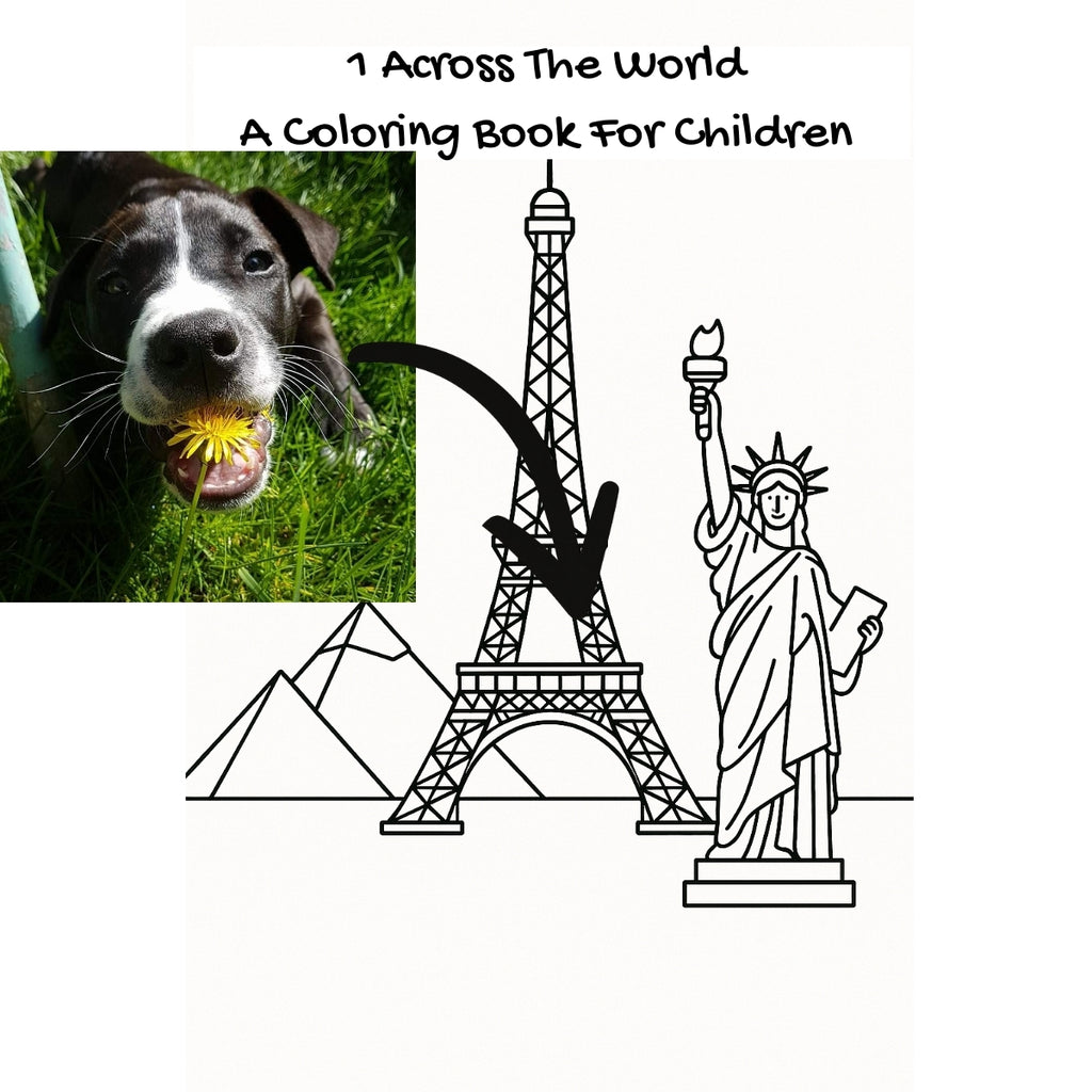 1 Across The World: A Coloring Book For Children