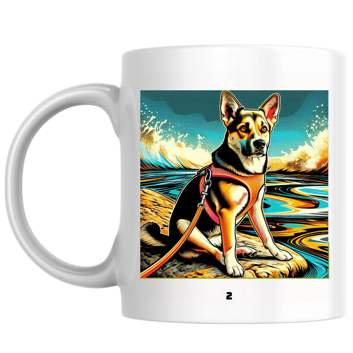 2 the Magnificent: Pop Art Coffee Mug
