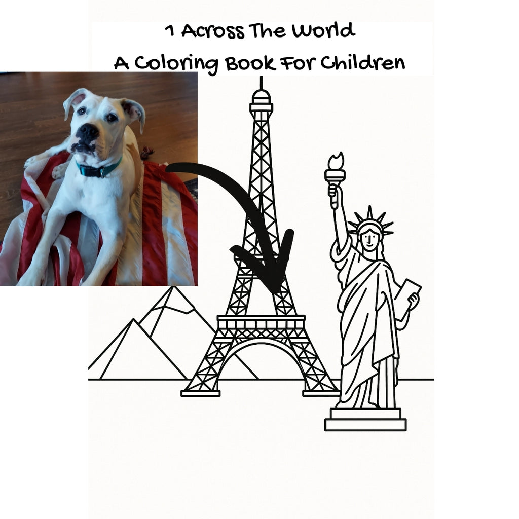 1 Across The World: A Coloring Book For Children