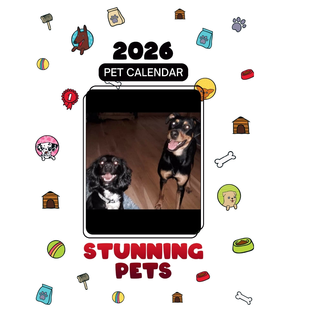 2 Headlines Stunning Pets: A 2026 Pet Calendar
