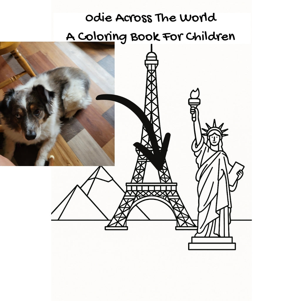 0die Across The World: A Coloring Book For Children