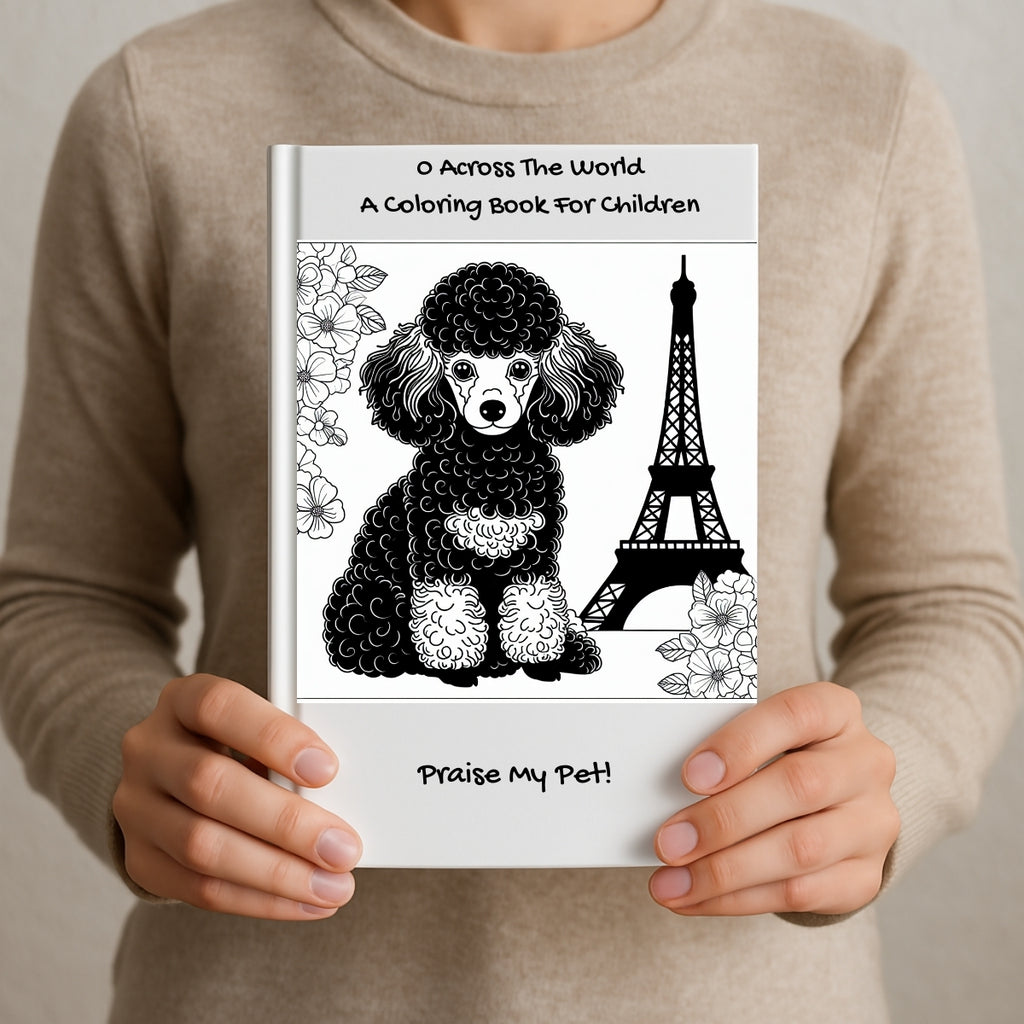 0 Across The World: A Coloring Book For Children
