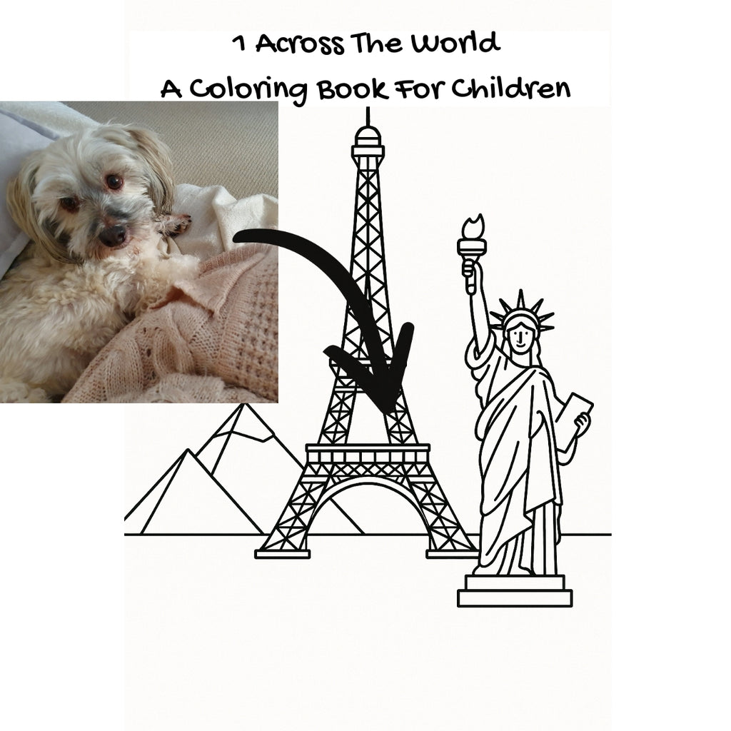 1 Across The World: A Coloring Book For Children