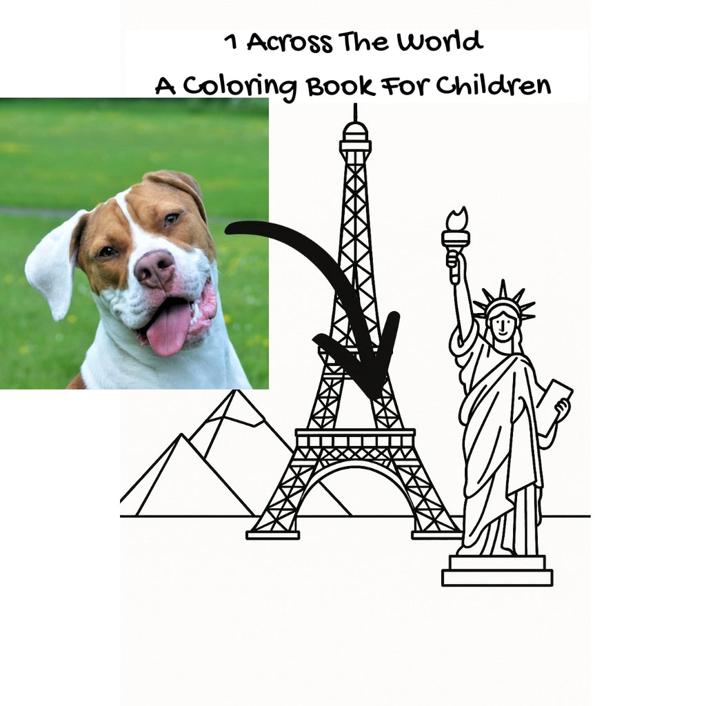 1 Across The World: A Coloring Book For Children