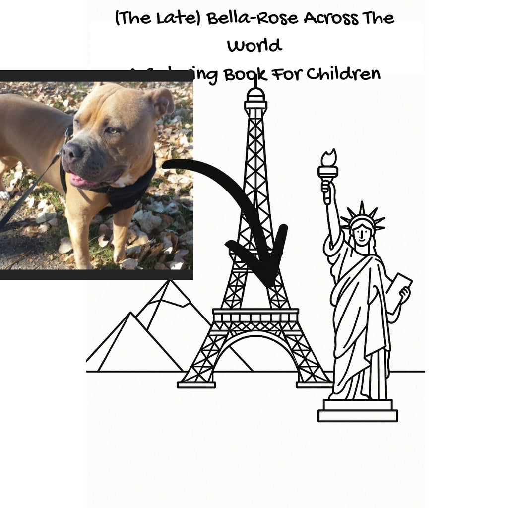 (The Late) Bella-Rose Across The World: A Coloring Book For Children