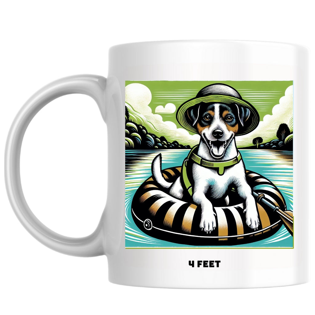 4 Feet the Magnificent: Pop Art Coffee Mug