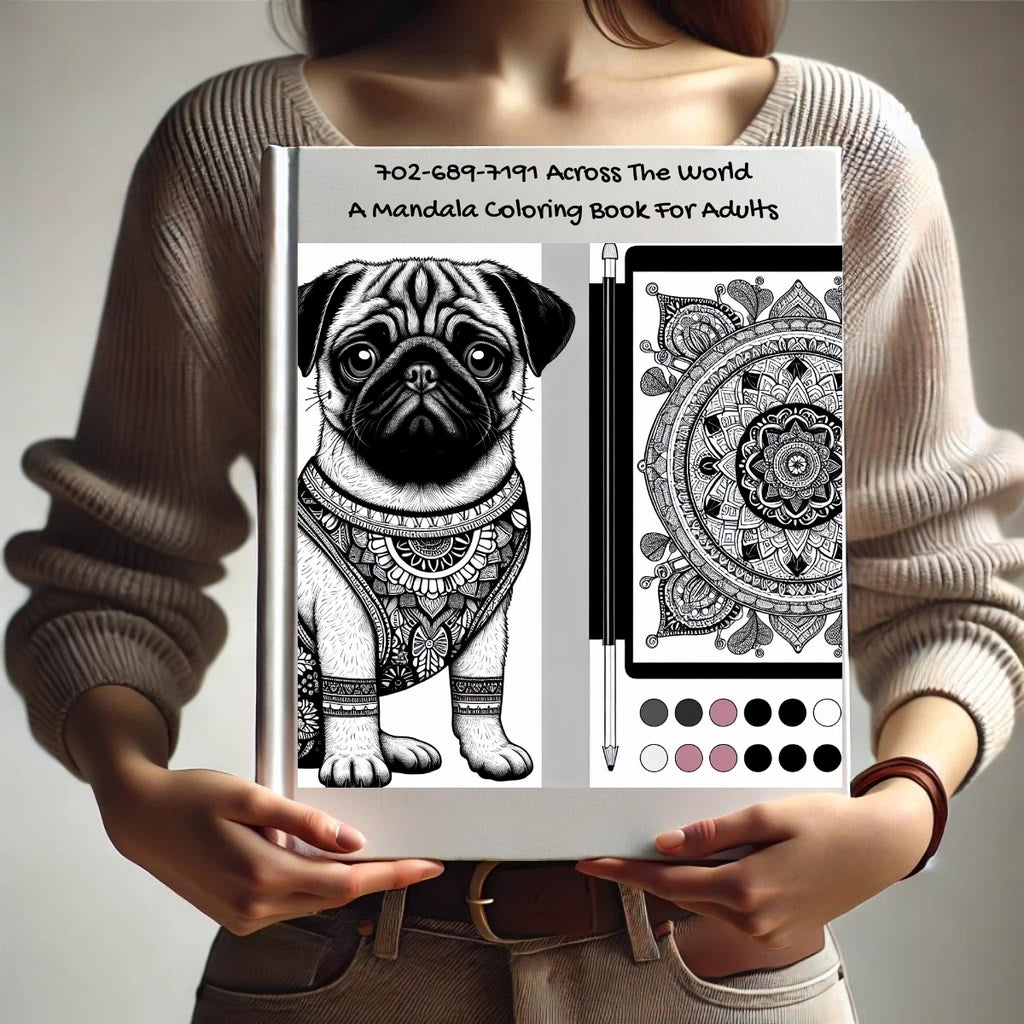 702-689-7191 Across The World: A Mandala Coloring Book For Adults