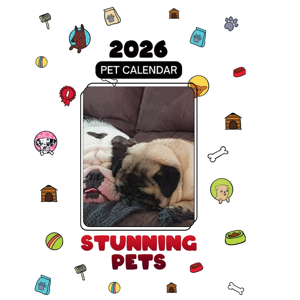 2 Headlines Stunning Pets: A 2026 Pet Calendar