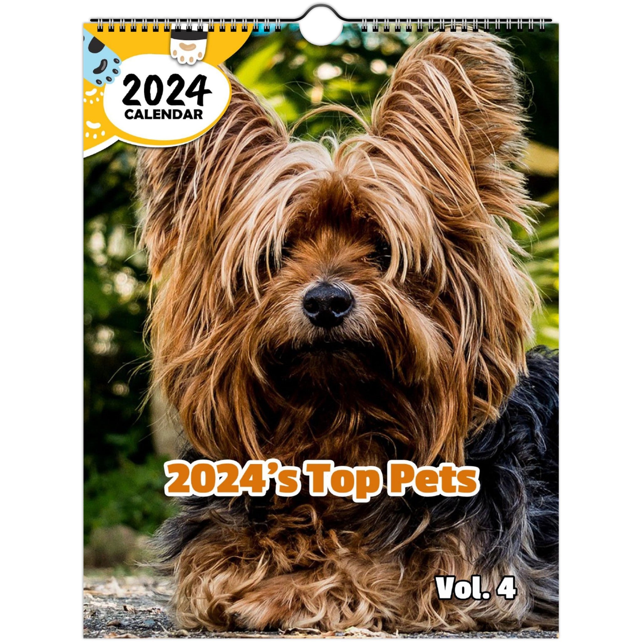 2024's Top Pets Volume Four: 2024 Wall Calendar (Published)