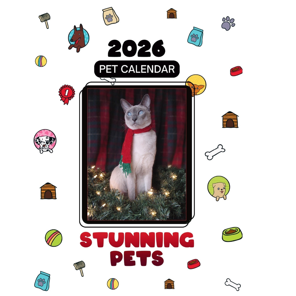 1 Headlines Stunning Pets: A 2026 Pet Calendar