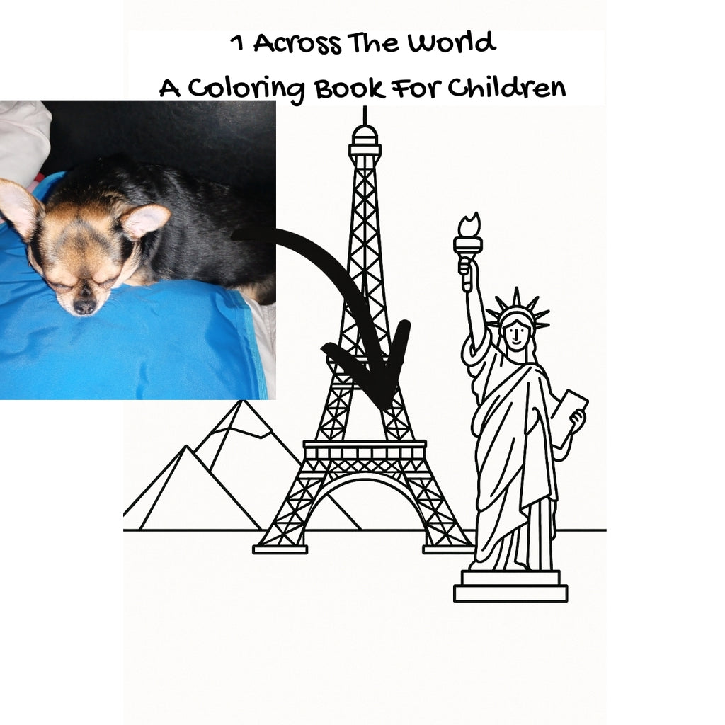 1 Across The World: A Coloring Book For Children