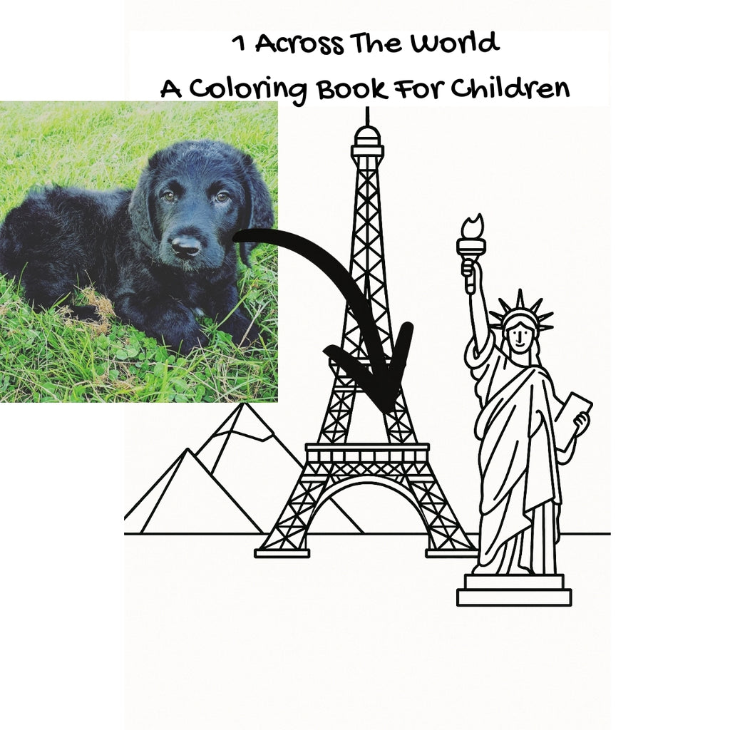1 Across The World: A Coloring Book For Children