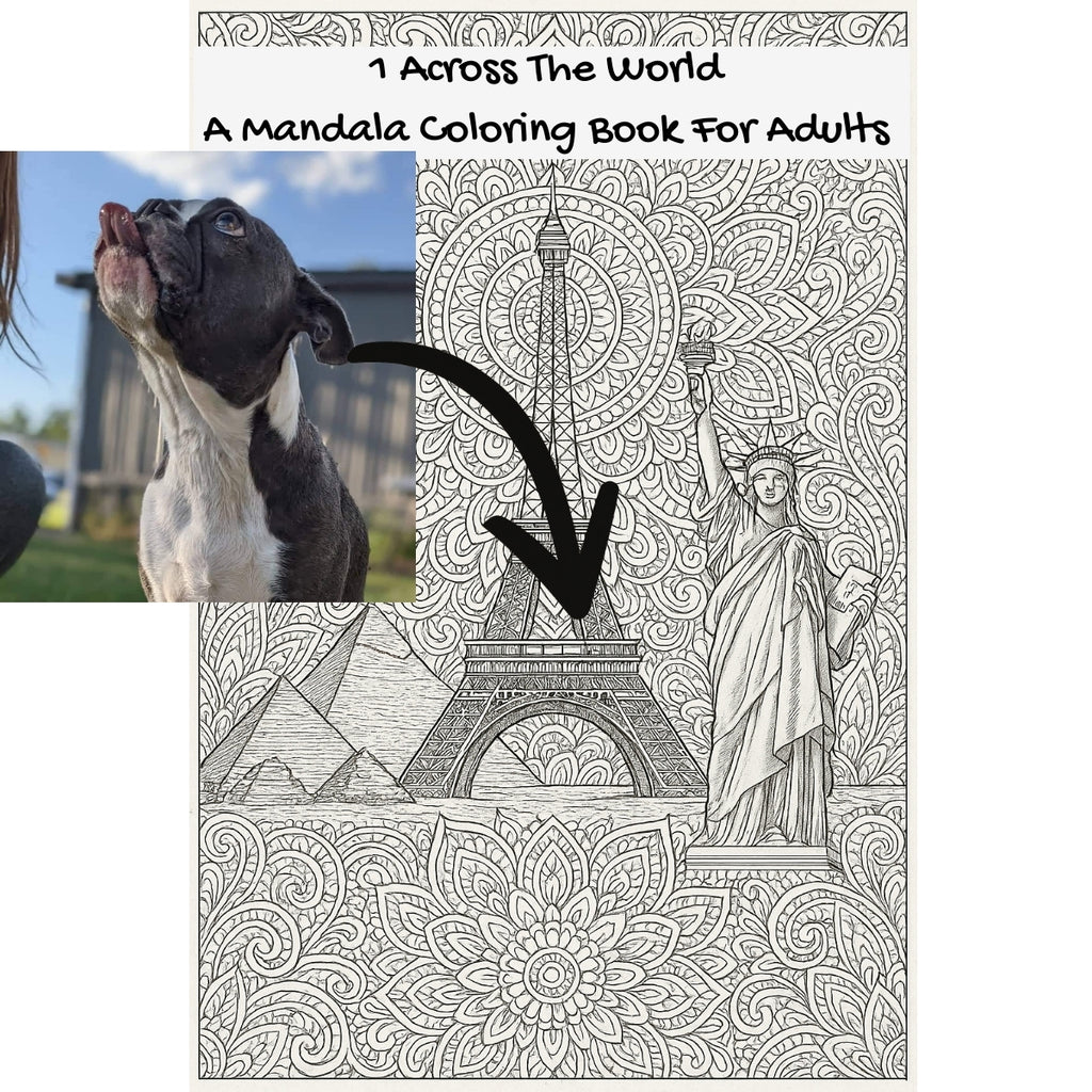 1 Across The World: A Mandala Coloring Book For Adults