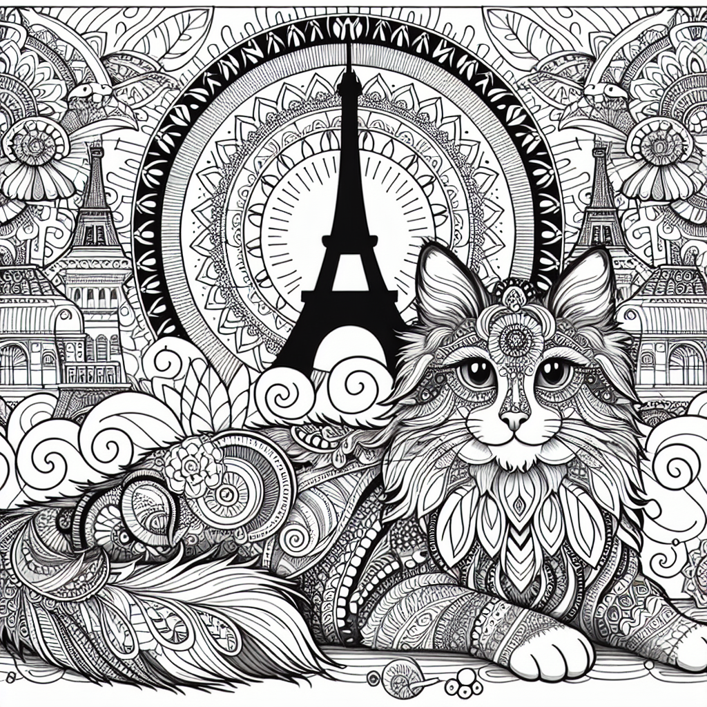 7even Across The World: A Mandala Coloring Book For Adults