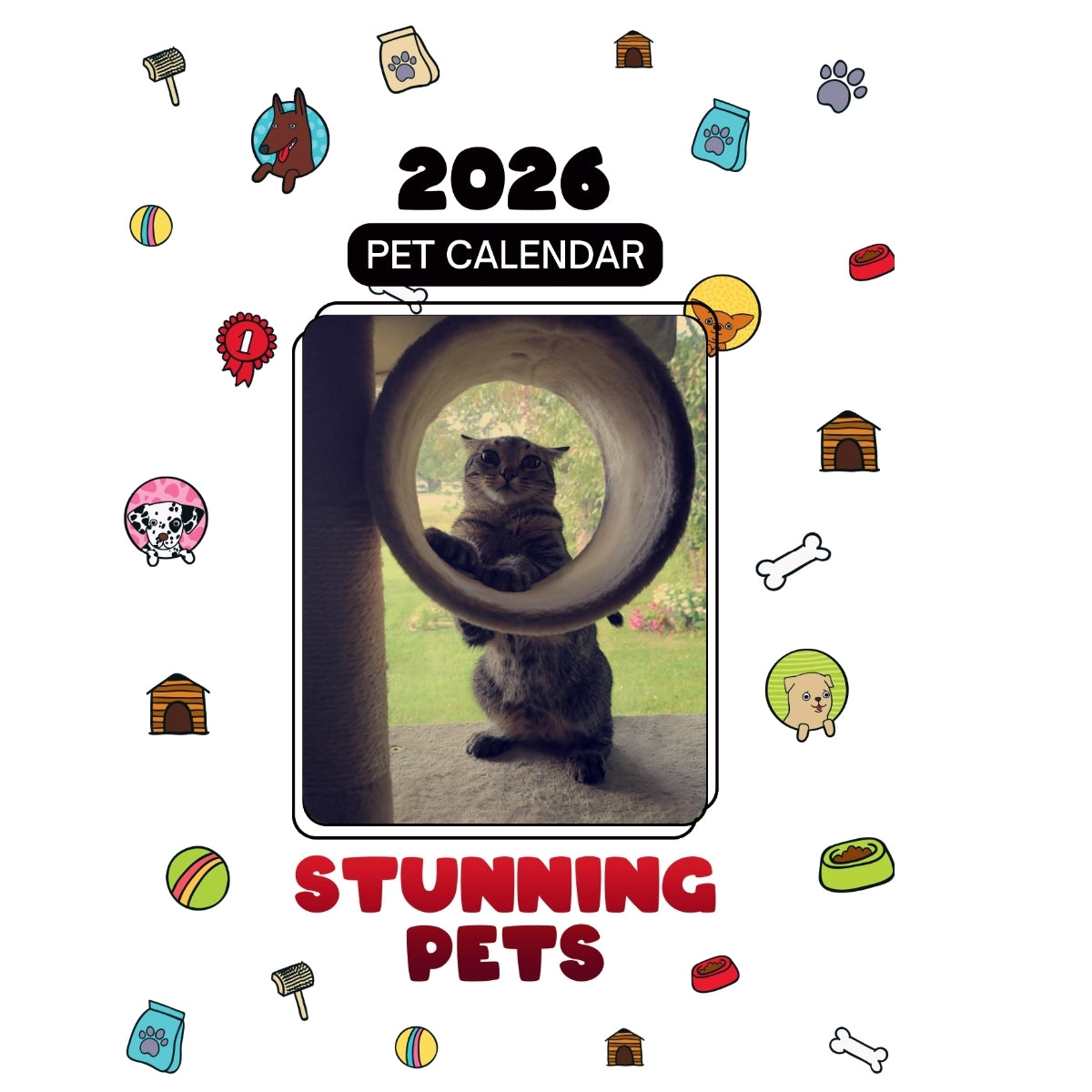 24 Headlines Stunning Pets: A 2026 Pet Calendar