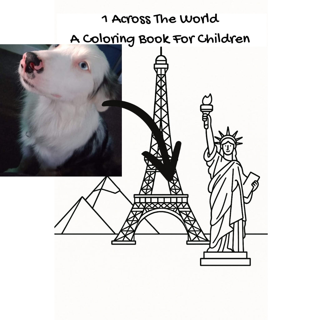 1 Across The World: A Coloring Book For Children