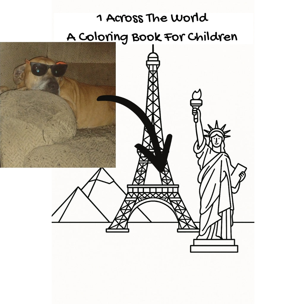 1 Across The World: A Coloring Book For Children