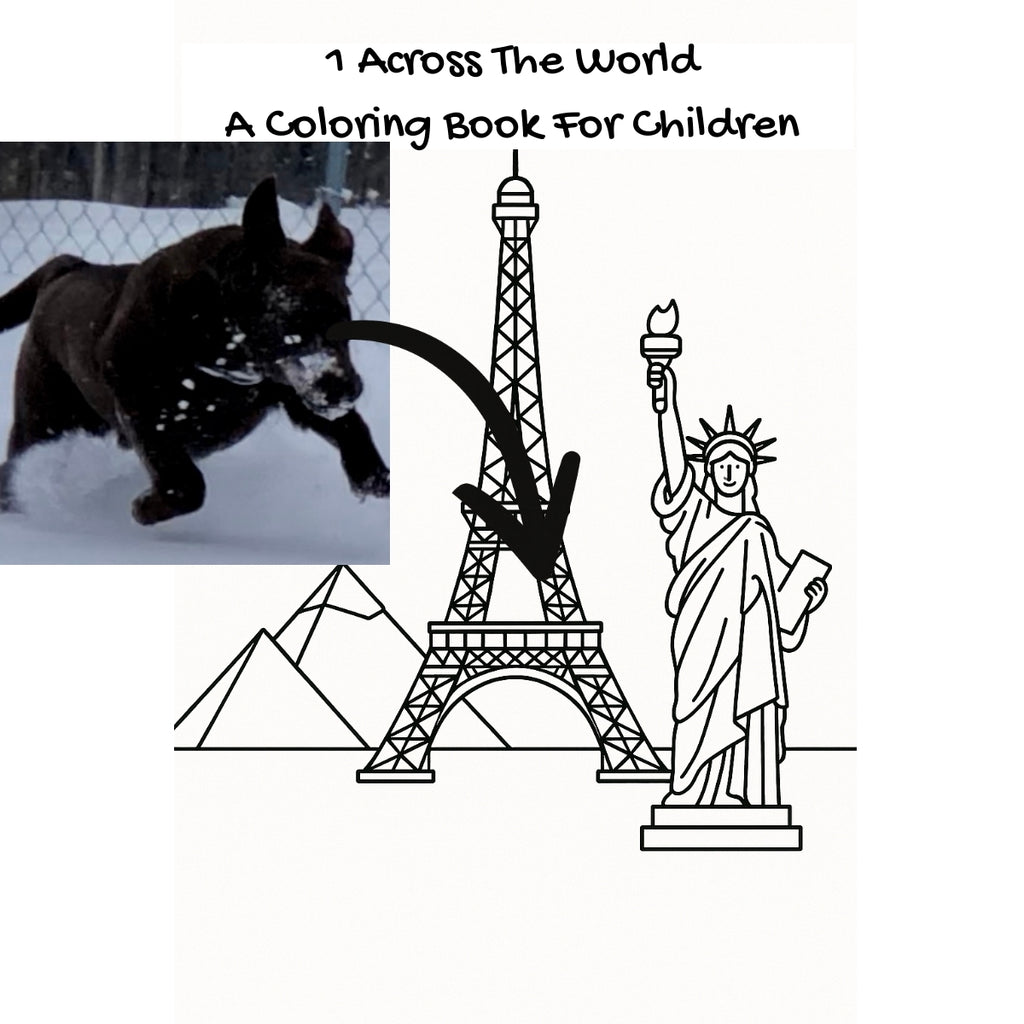 1 Across The World: A Coloring Book For Children
