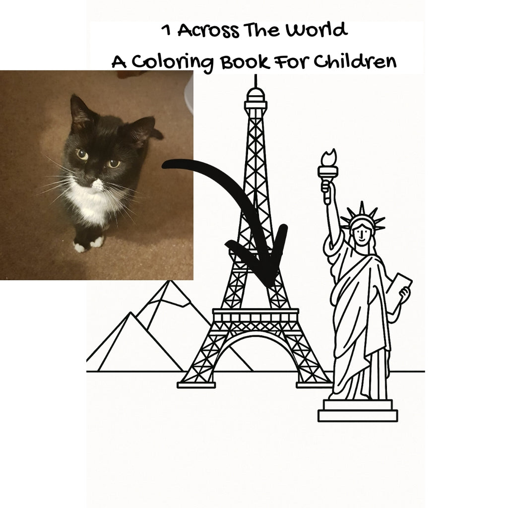 1 Across The World: A Coloring Book For Children