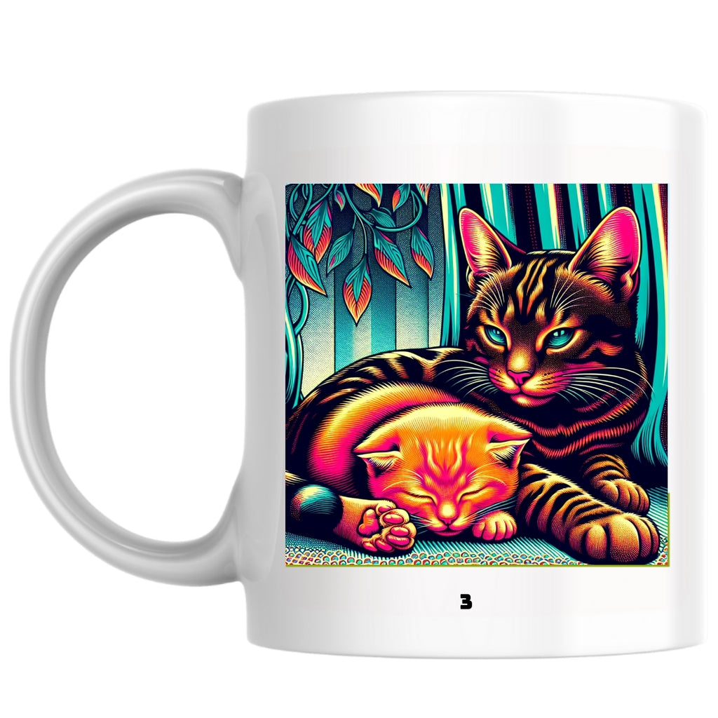 3 the Magnificent: Pop Art Coffee Mug