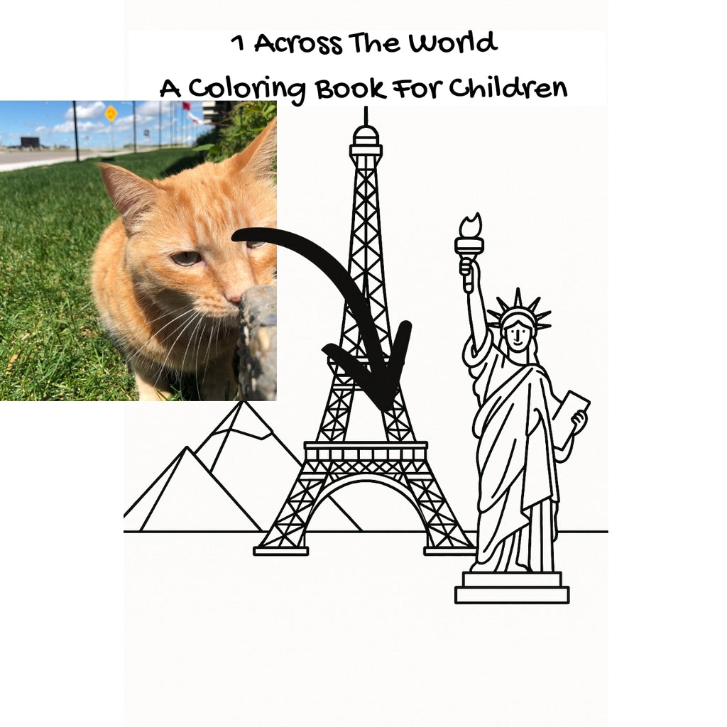 1 Across The World: A Coloring Book For Children