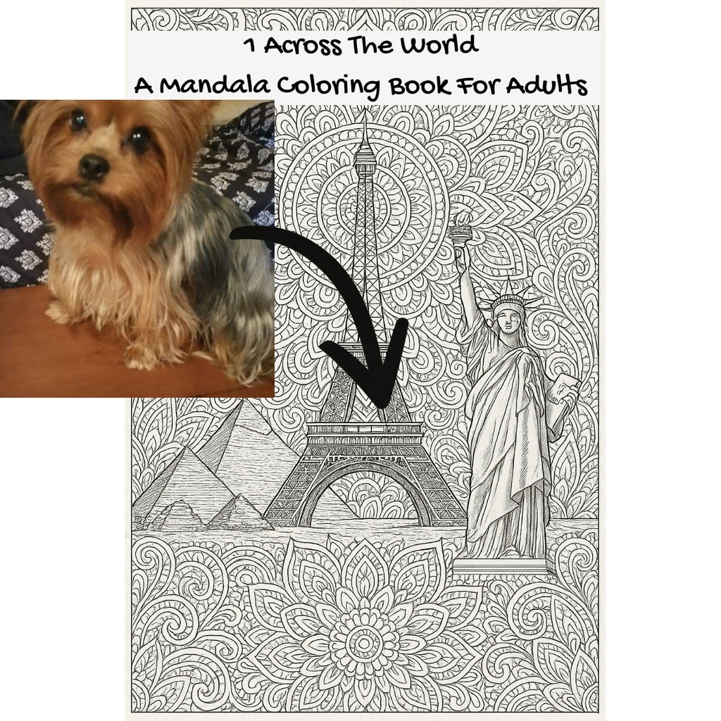 1 Across The World: A Mandala Coloring Book For Adults